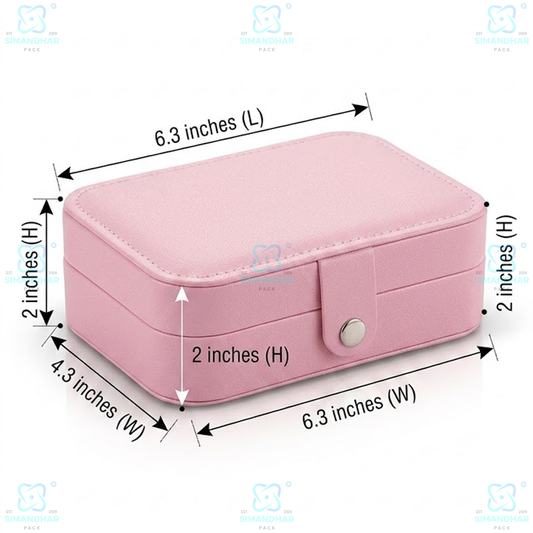 Jewellery Organizer Case for Rings, Earrings, Necklaces & Bracelets (Copy)