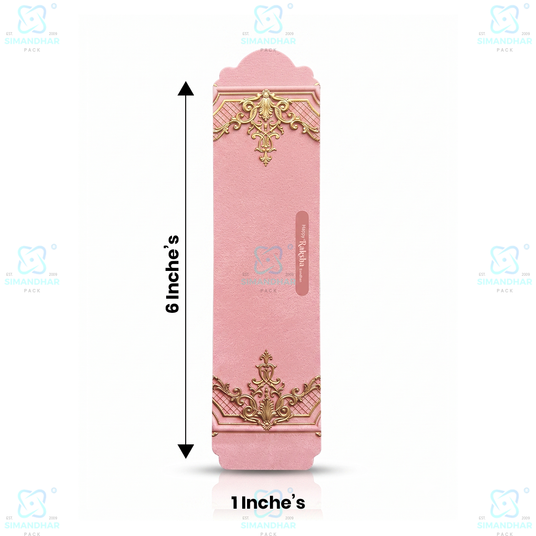 Premium Fancy Rakhi Card for Raksha Bandhan Gift Packaging