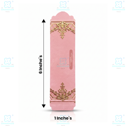 Premium Fancy Rakhi Card for Raksha Bandhan Gift Packaging
