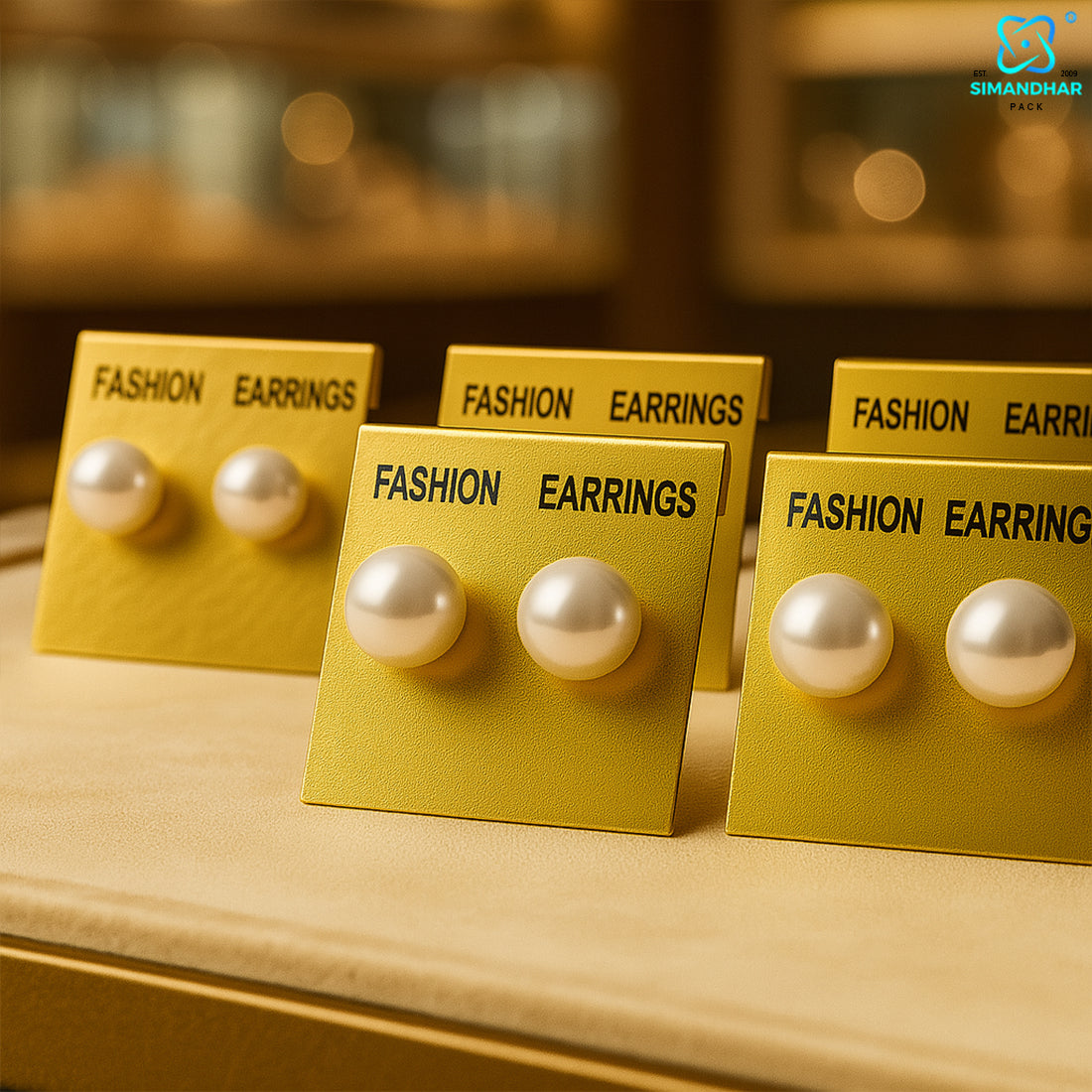Earring Display Cards for Studs – Premium Look