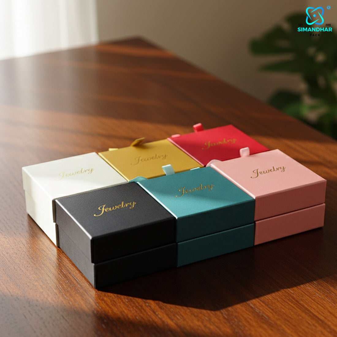 Fancy Paper Box for Jewellery Organizer – Stylish & Durable Storage