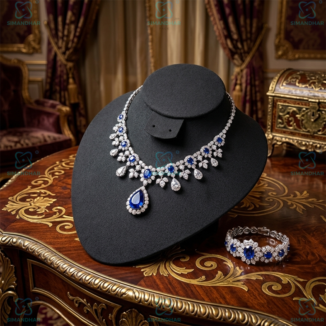 Premium Jewellery Display Dummy Neck Stand – Elegant Necklace Holder