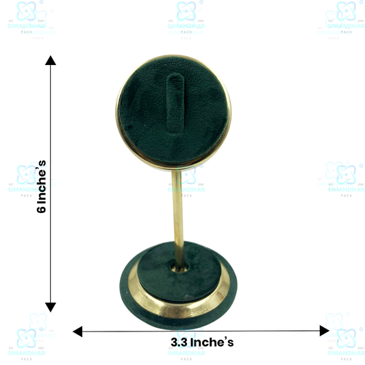 Premium Velvet Ring Stand for Jewellery Display – Elegant & Soft Finish