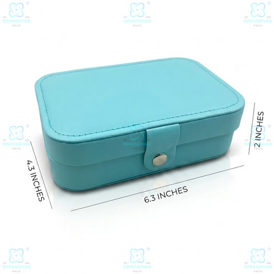 Jewellery Organizer Case for Rings, Earrings, Necklaces & Bracelets