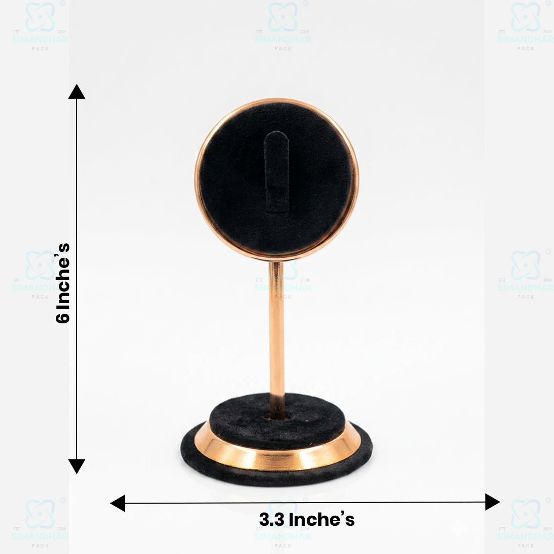 Premium Velvet Ring Stand for Jewellery Display – Elegant & Soft Finish