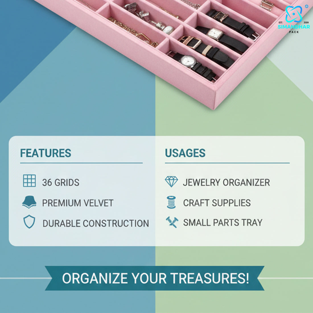 Fancy Bracelet & Kada Jewellery Stand – Premium Display Organizer