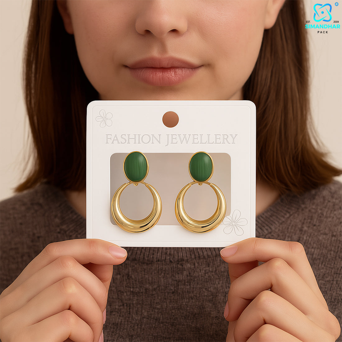 High-Quality Earring Display Cards for Studs – Premium Look