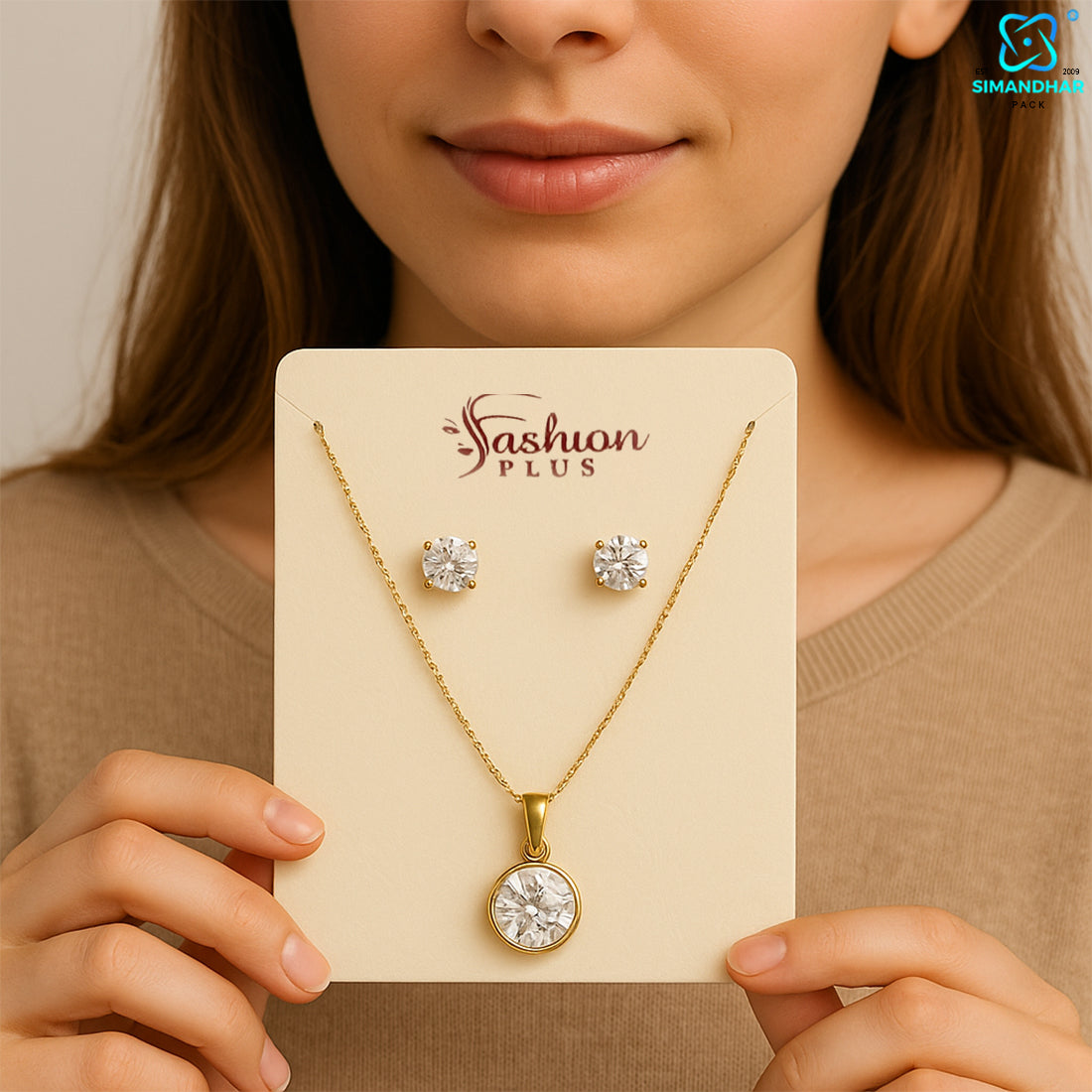 Durable Necklace Display Holder Cards for Jewelry Shops