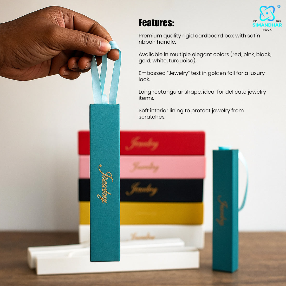 Fancy Paper Box for Jewellery Organizer – Stylish & Durable Storage
