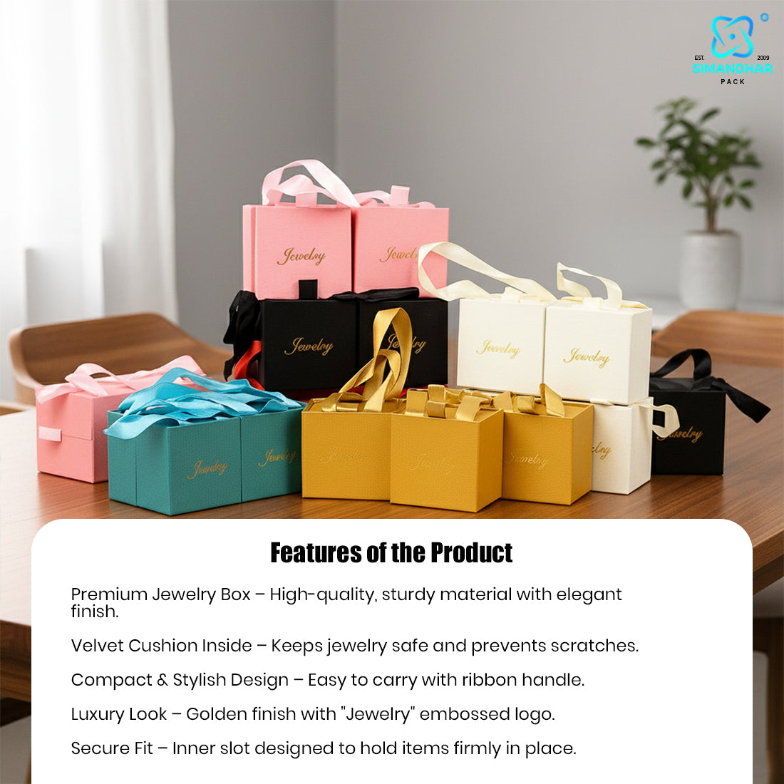 Fancy Paper Box for Jewellery Organizer – Stylish & Durable Storage