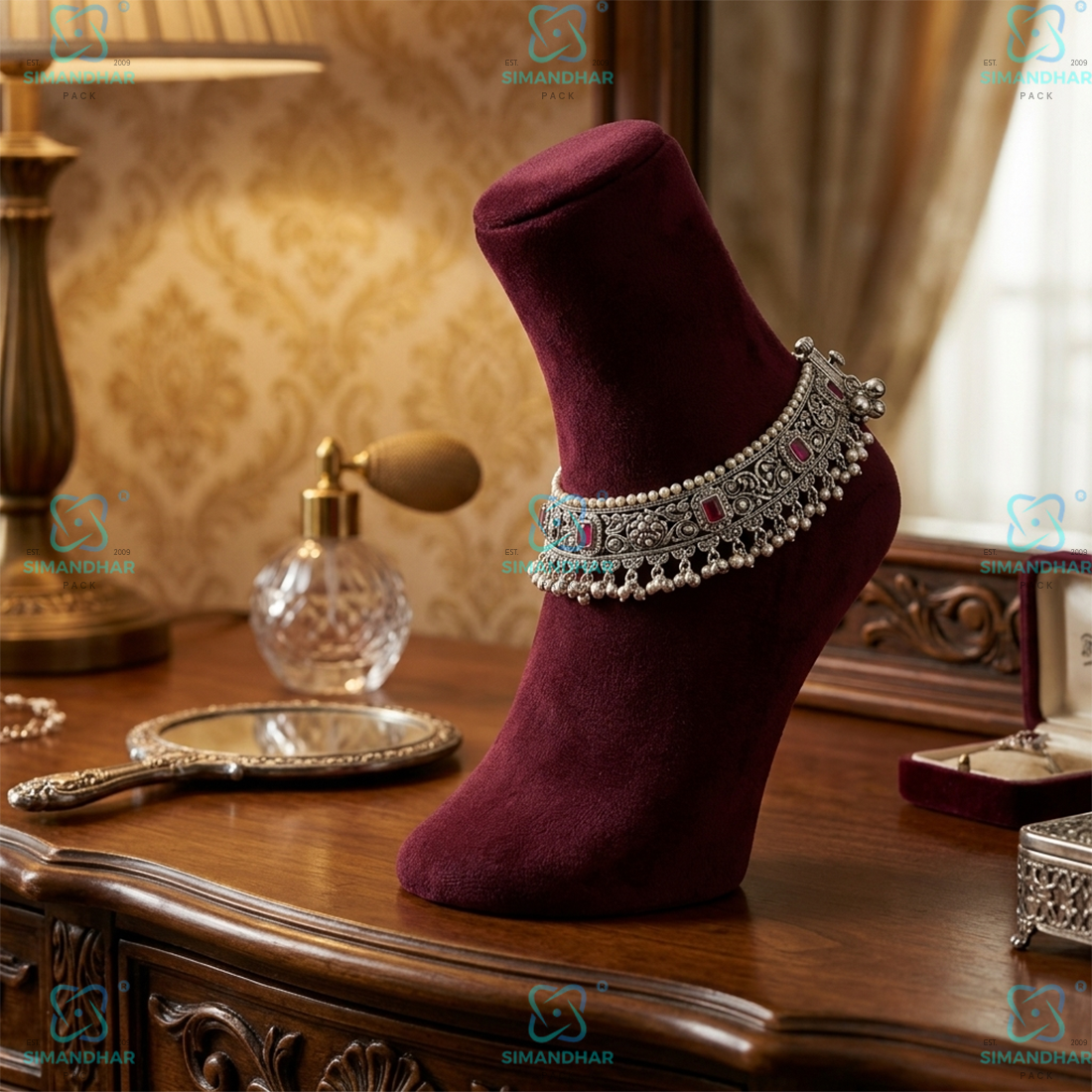 Mannequin Anklet Display Foot Leg Pair for Jewellery, Payal, Shoes, Heels Display or Other Multipurpose Works (Copy)