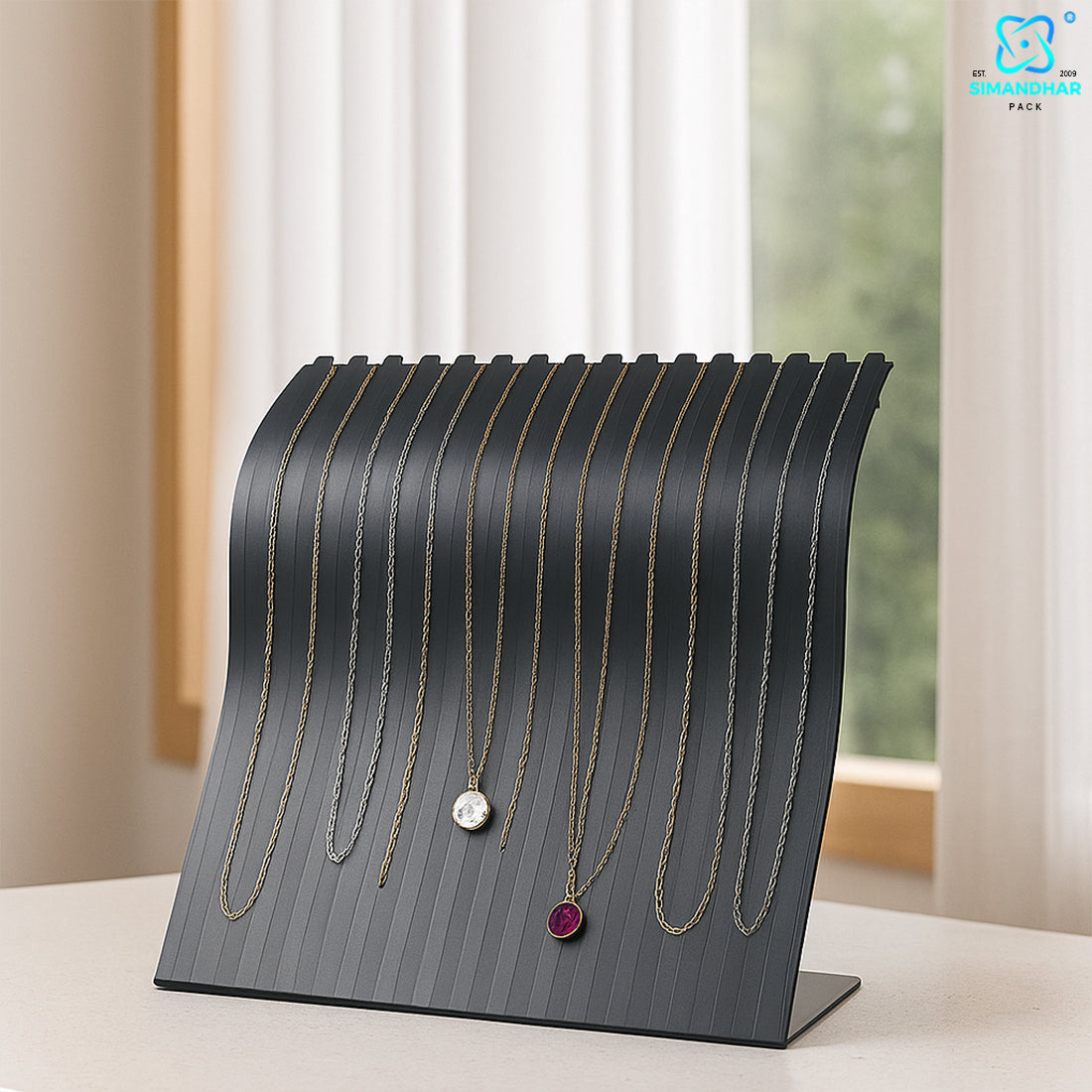 Chain Pendant Set Display Tray with Premium Finish (Copy)