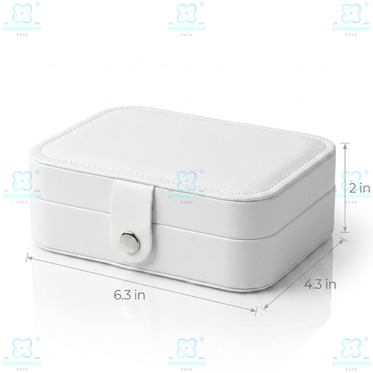Jewellery Organizer Case for Rings, Earrings, Necklaces & Bracelets