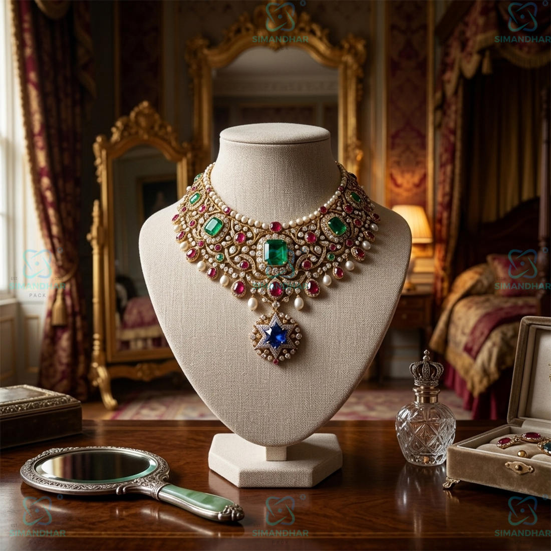 Premium Jewellery Display Statue Stand for Necklace & Pendant