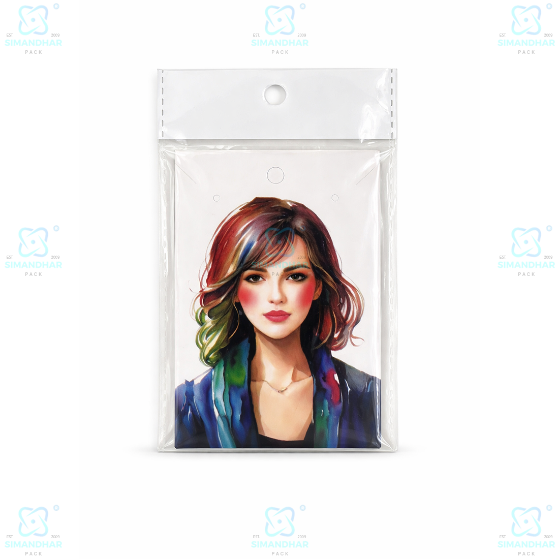 Baby Chain Jewellery Card | Premium Pendant Packing Display Card