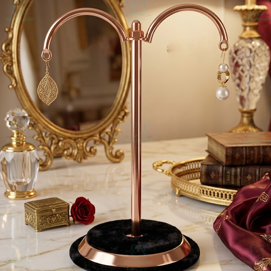 Stylish Single Earring Holder Stand for Jewellery Display