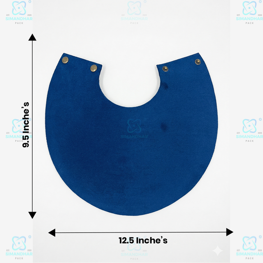 Premium Quality Leather Velvet Foldable Necklace Statue for Jewellery Display | Elegant Necklace Stand