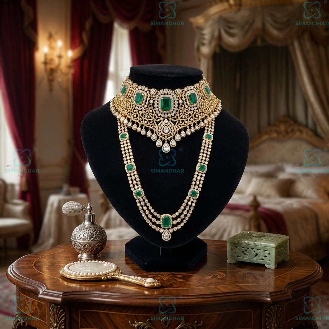 Premium Jewellery Display Statue Stand for Necklace & Pendant