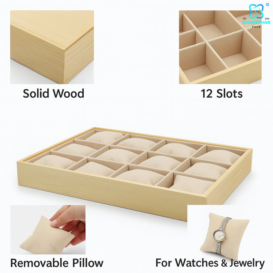 Cream Colour Fancy Stand for Bangle & Bracelet – Elegant Jewellery Display