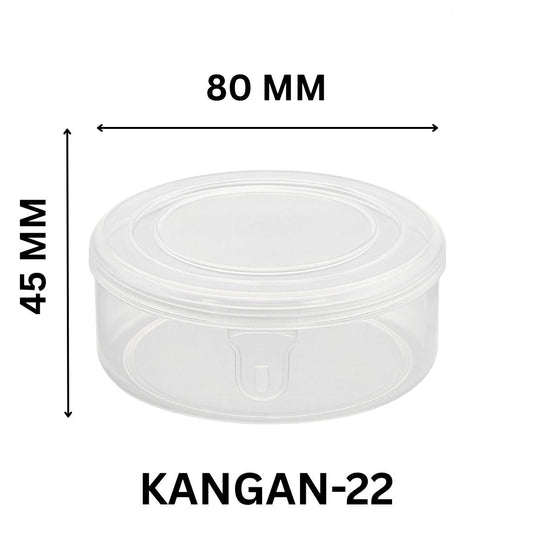 Durable Round Bangles Box – Plastic Jewellery Organizer Case