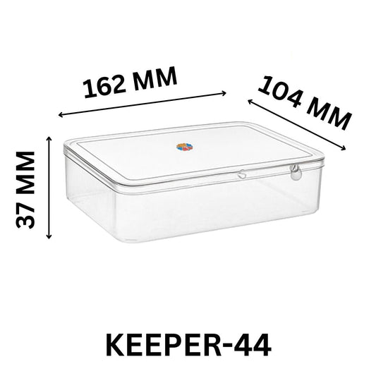 Stylish Square Plastic Jewellery Organizer Box for Women & Girls