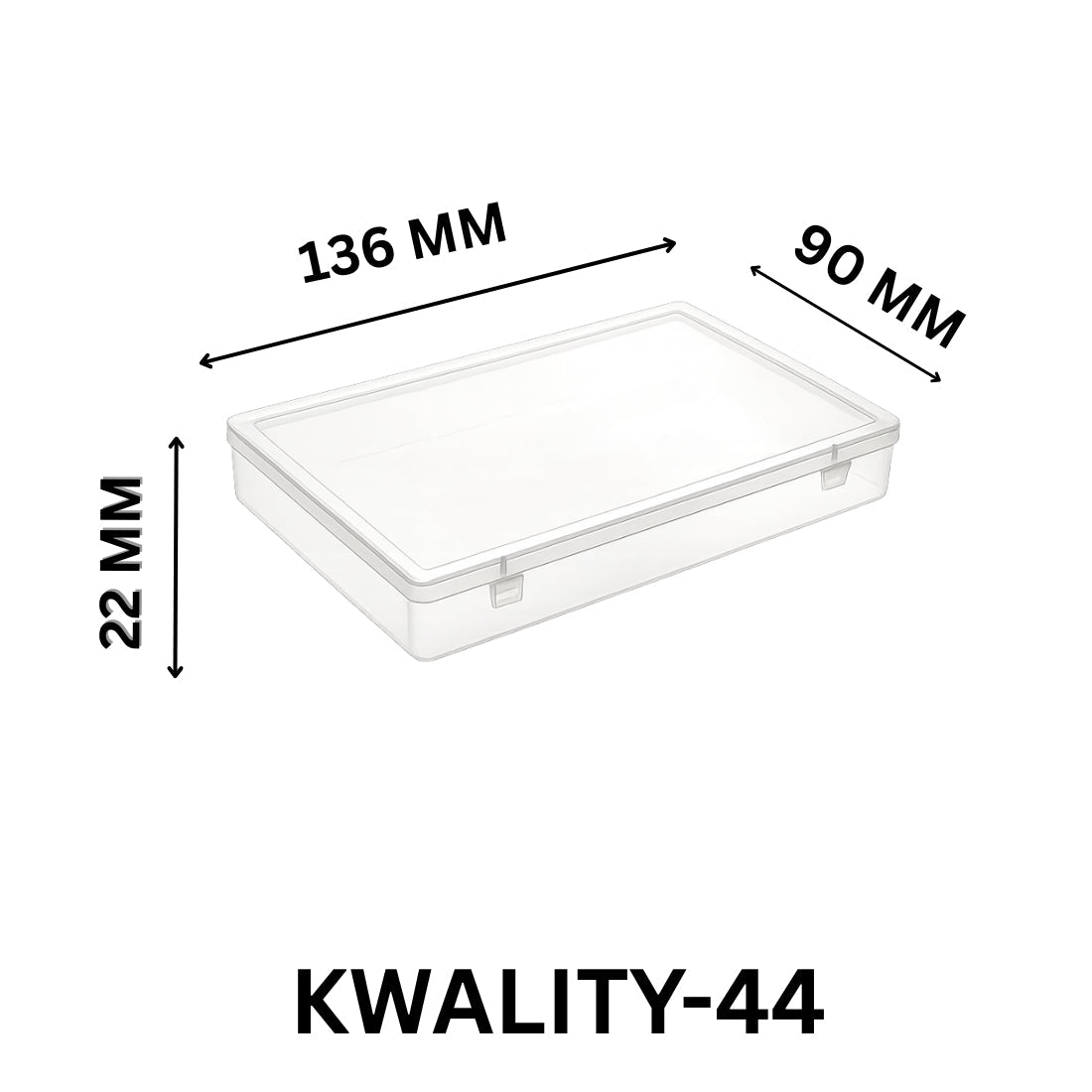 Stylish Square Plastic Packaging Box for Jewellery & Small Accessories