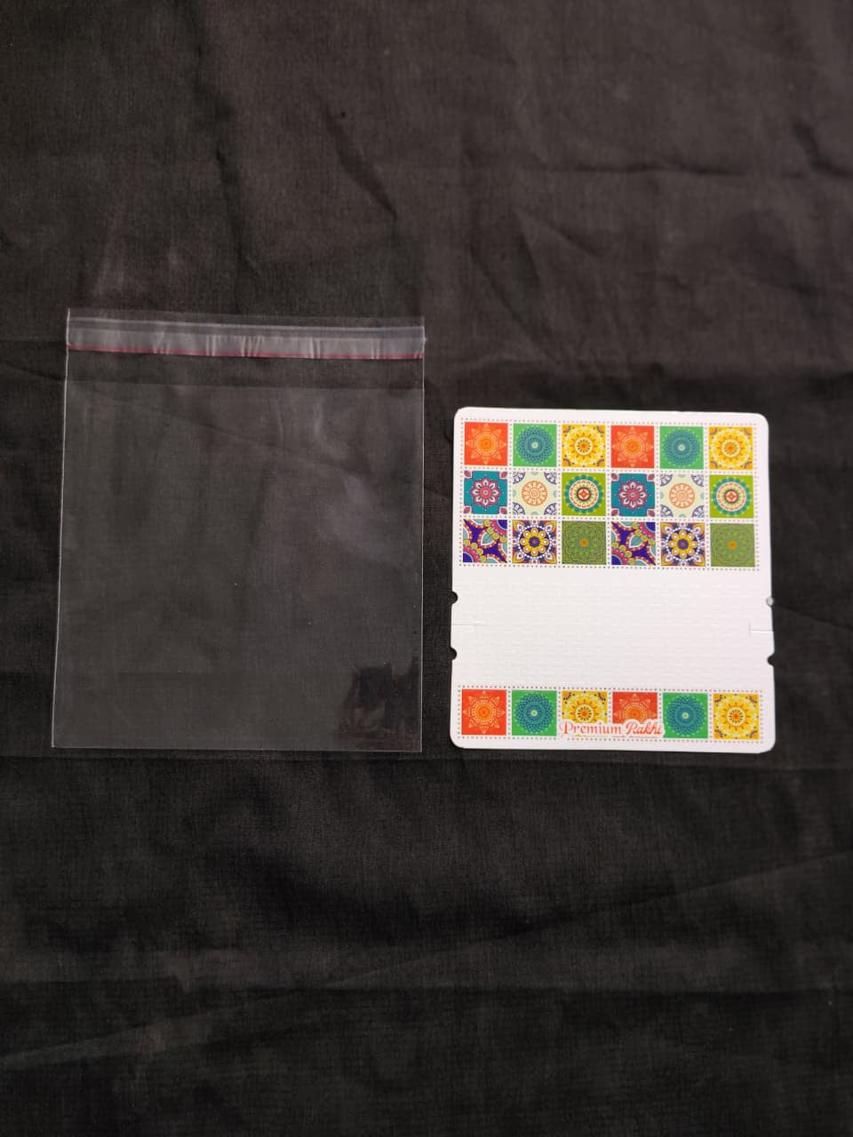 Fancy Couple Rakhi Card with Modern Artwork | Rakhi Display & Gift Packaging Card (Copy)